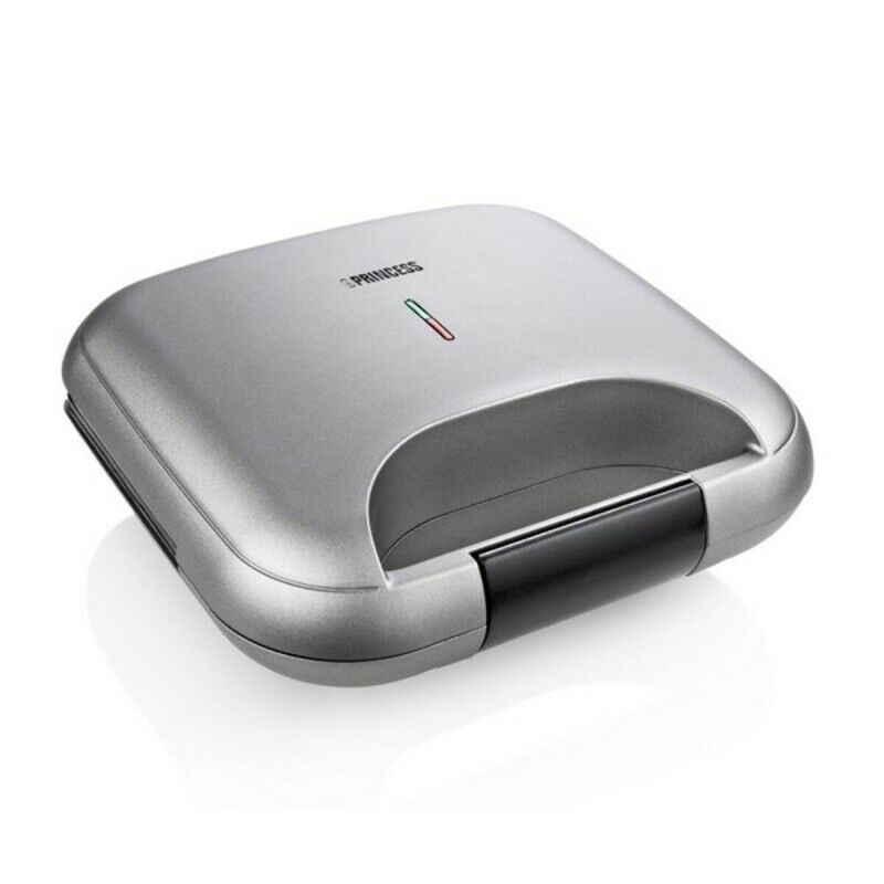 Tostiera Grill Princess 01.127003.01.001 Nero Argentato 750 W