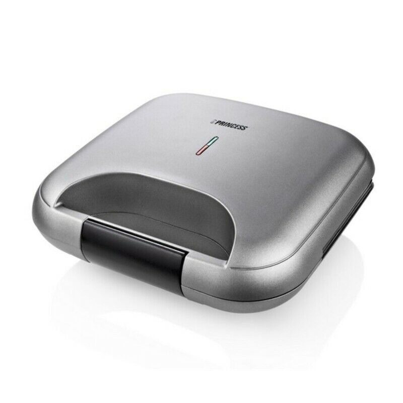 Tostiera Grill Princess 01.127003.01.001 Nero Argentato 750 W