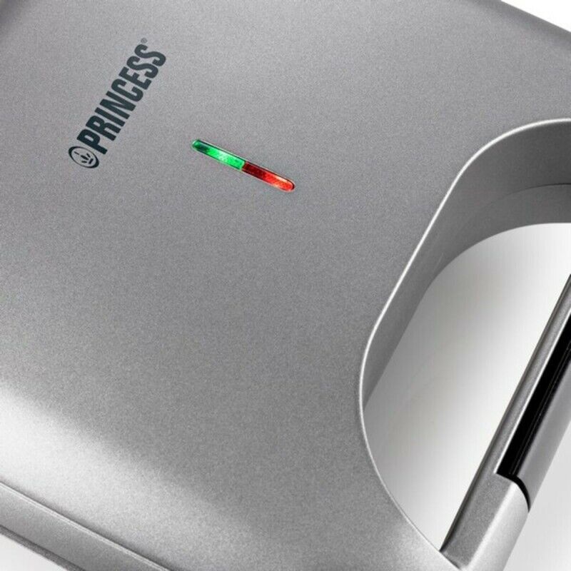 Tostiera Grill Princess 01.127003.01.001 Nero Argentato 750 W