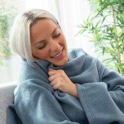 Coperta con Maniche Singola e Tasca Centrale Faboulazy InnovaGoods 2