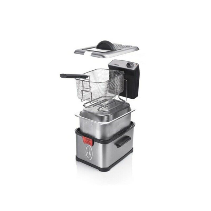 Friggitrice Princess 01.183001.01.050 3 L Nero Argentato