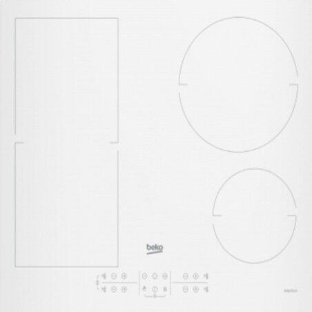Piano Cottura ad Induzione BEKO 01302909 58 cm 7200 W