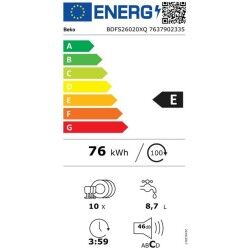Lavastoviglie BEKO BDFS26020XQ Acciaio 45 cm 2