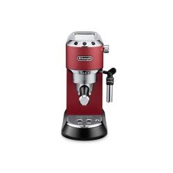 Caffettiera a Stantuffo DeLonghi 0132106169 Acciaio inossidabile Rosso 1 L 2