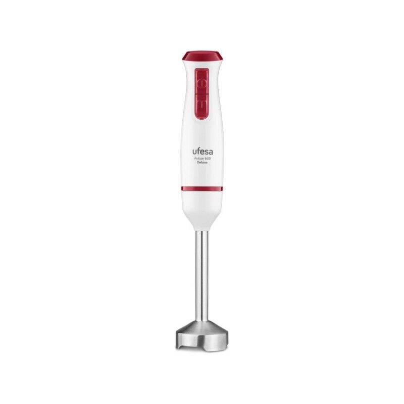 Frullatore ad Immersione UFESA PULSAR600DELUX Bianco Rosso 600 W
