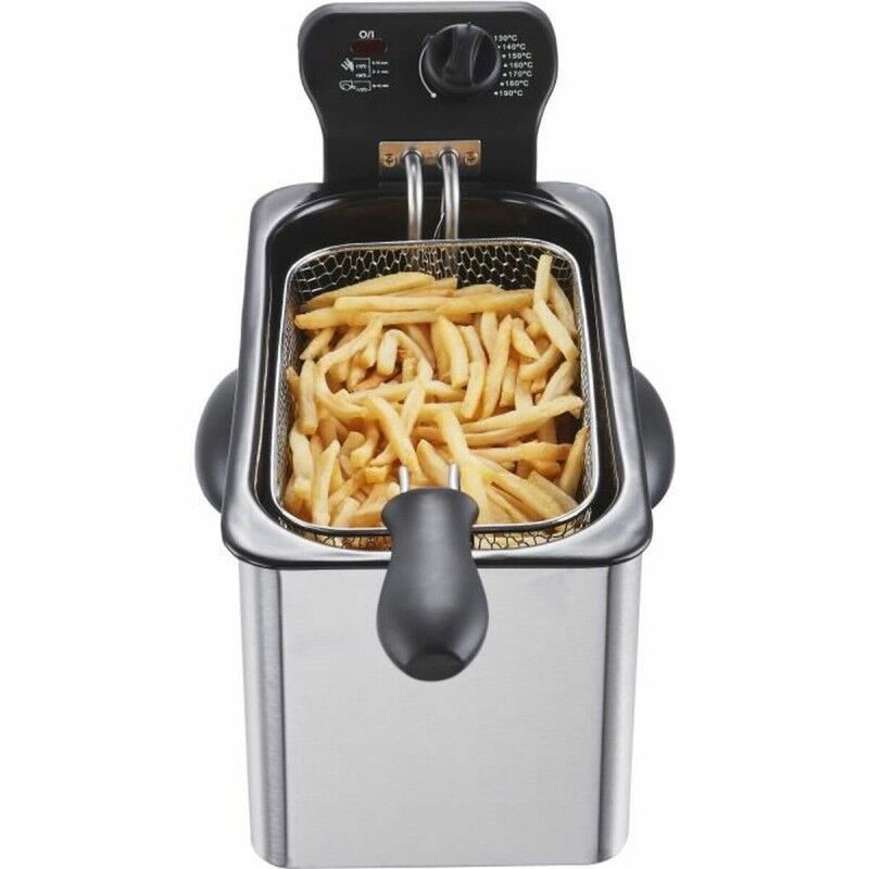 Friggitrice ad Aria Continental Edison Grigio 2000 W 3 L