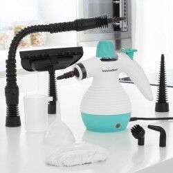 Pulitore a Vapore a Mano Multiuso con Accessori 9 in 1 Steany InnovaGoods 0,35 L 3 Bar 1000W 2