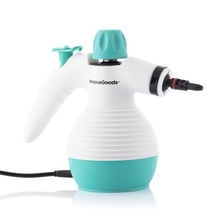 Pulitore a Vapore a Mano Multiuso con Accessori 9 in 1 Steany InnovaGoods 0,35 L 3 Bar 1000W