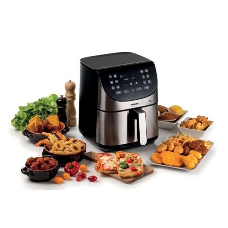 Friggitrice ad Aria Ariete 00C462800AR0 Nero Acciaio 1800 W 7 L