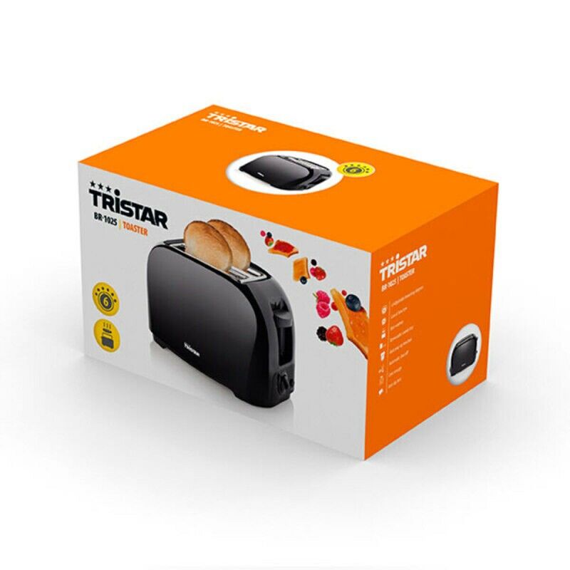 Tostapane Tristar BR-1025 Tostadora Nero 800 W