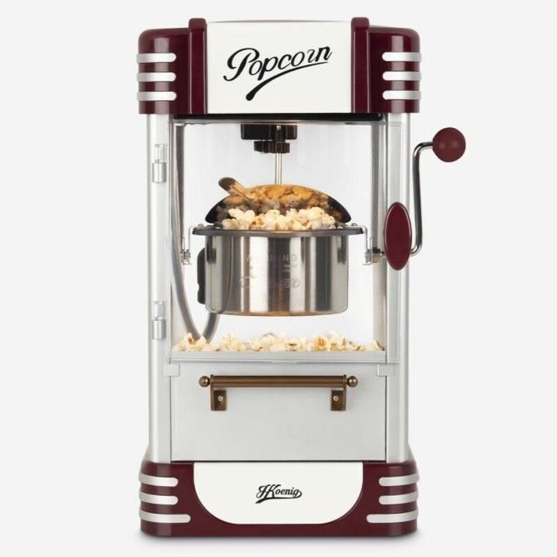 Macchina per pop-corn Hkoenig Rosso Granato