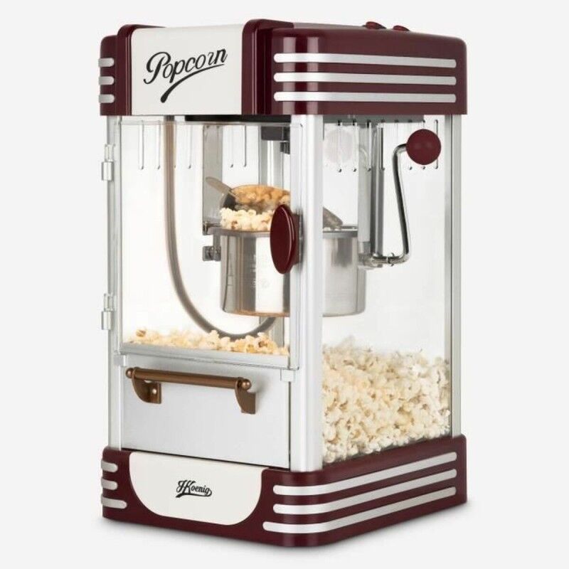Macchina per pop-corn Hkoenig Rosso Granato