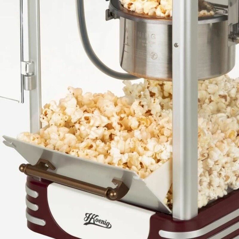Macchina per pop-corn Hkoenig Rosso Granato