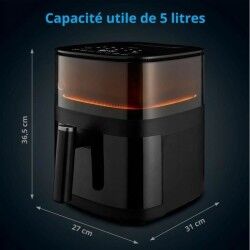 Friggitrice ad Aria Medion Nero 1500 W 5 L 2