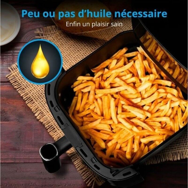 Friggitrice ad Aria Medion Nero 1500 W 5 L