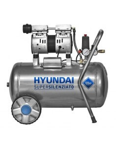 Compressore Oil-Free Silenziato 50lt Hyundai 65701 KWU750-50L - 1