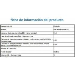 Forno Electrolux EOF3H54X 2700 W 72 L 2