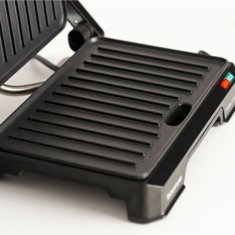 Piastra Grill Elettrica Taurus Acciaio 1000 W