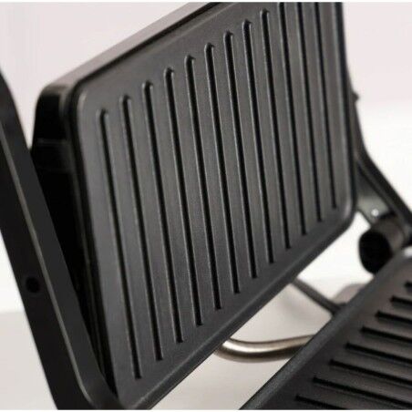 Piastra Grill Elettrica Taurus Acciaio 1000 W