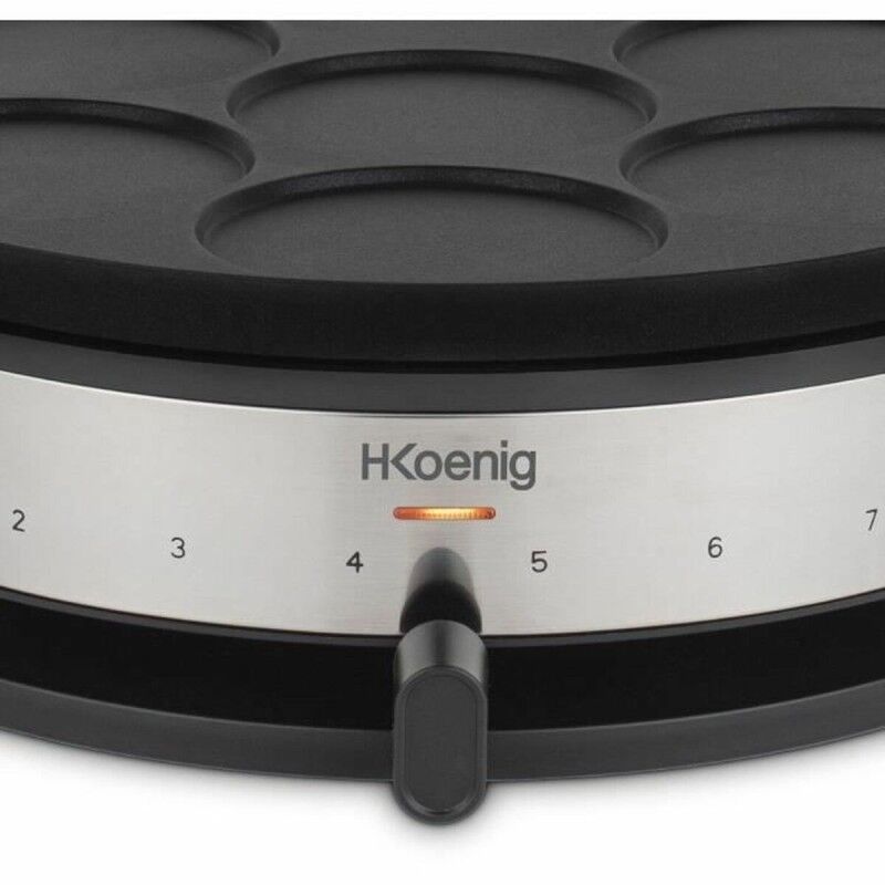 Piastra per Crepe Hkoenig KREP56 Nero