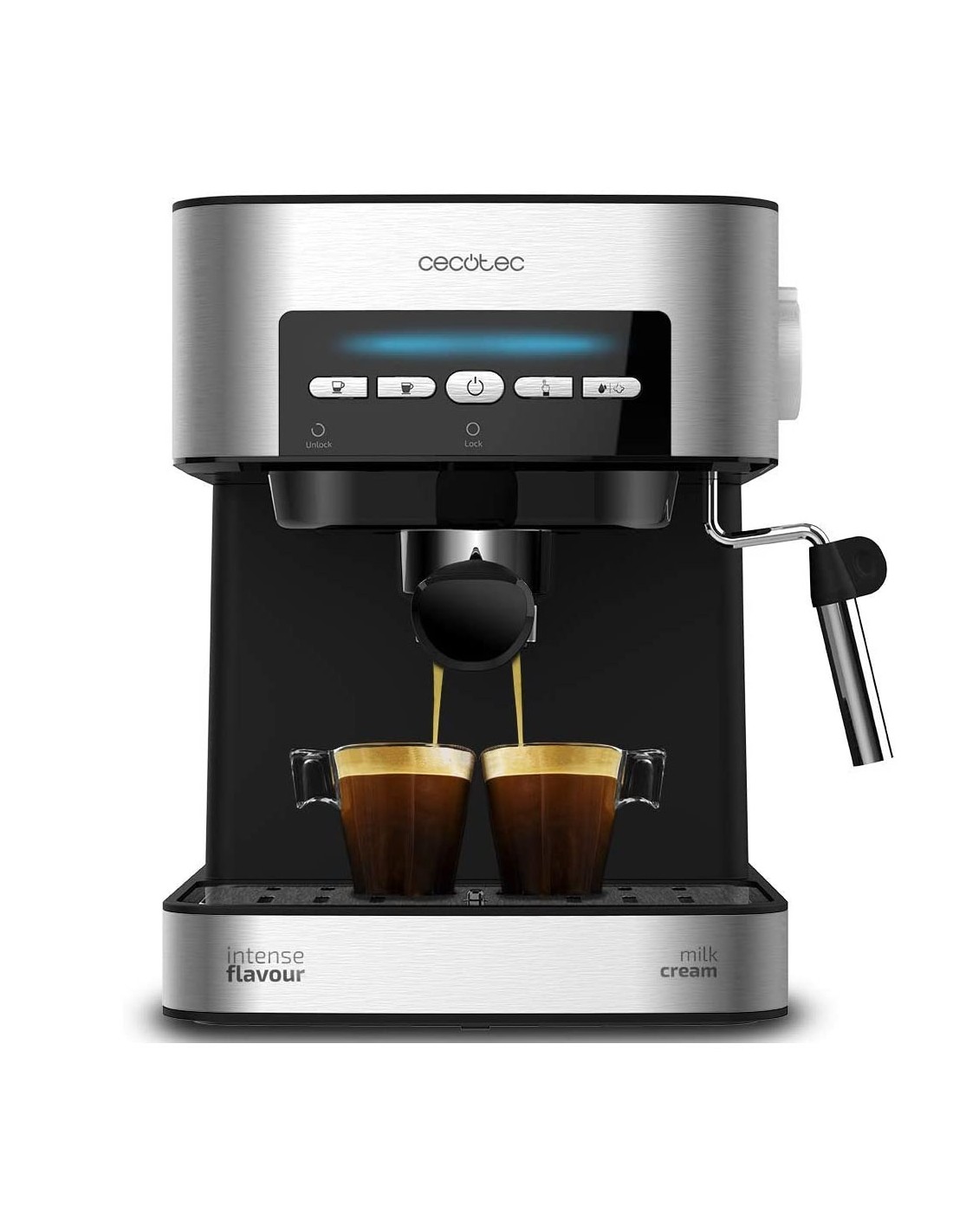 Express manuale macchina da caffè cecotec Power espresso 20 1,5 L 850w NERO... 