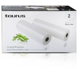 Rotoli per Macchinetta Sottovuoto Taurus 999258000 22 x 6 cm