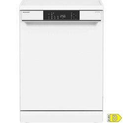 Lavastoviglie Sharp QWNA1FF49DWES Bianco 60 cm 2
