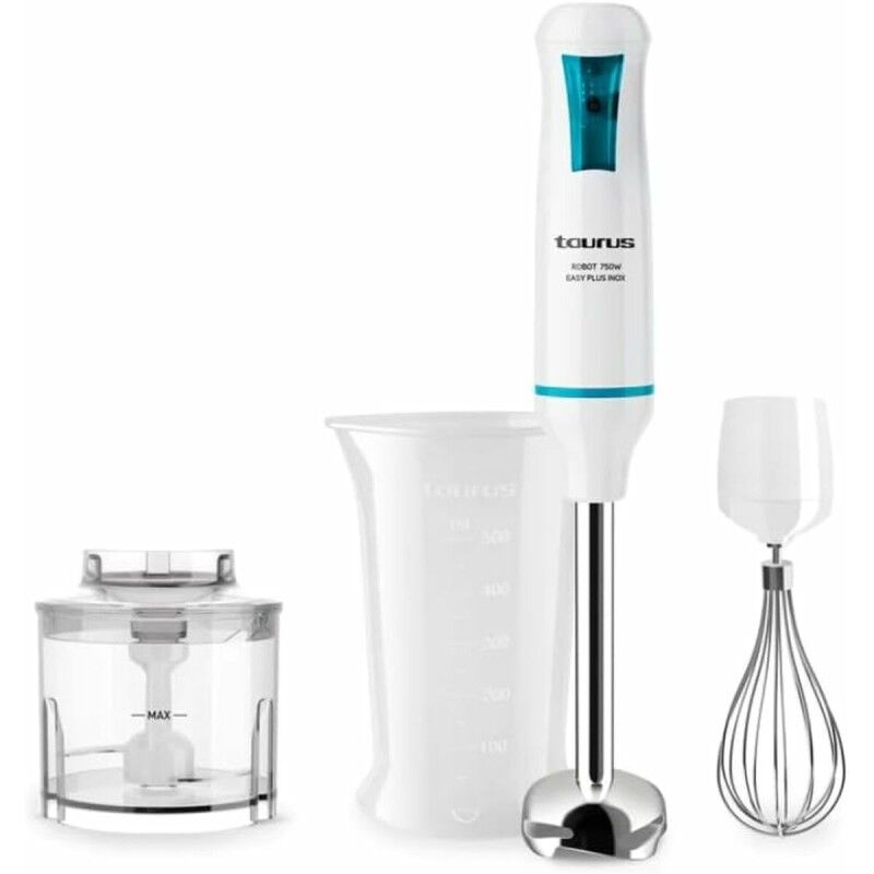 Frullatore ad Immersione Taurus 750EASY PLUS Bianco 750 W