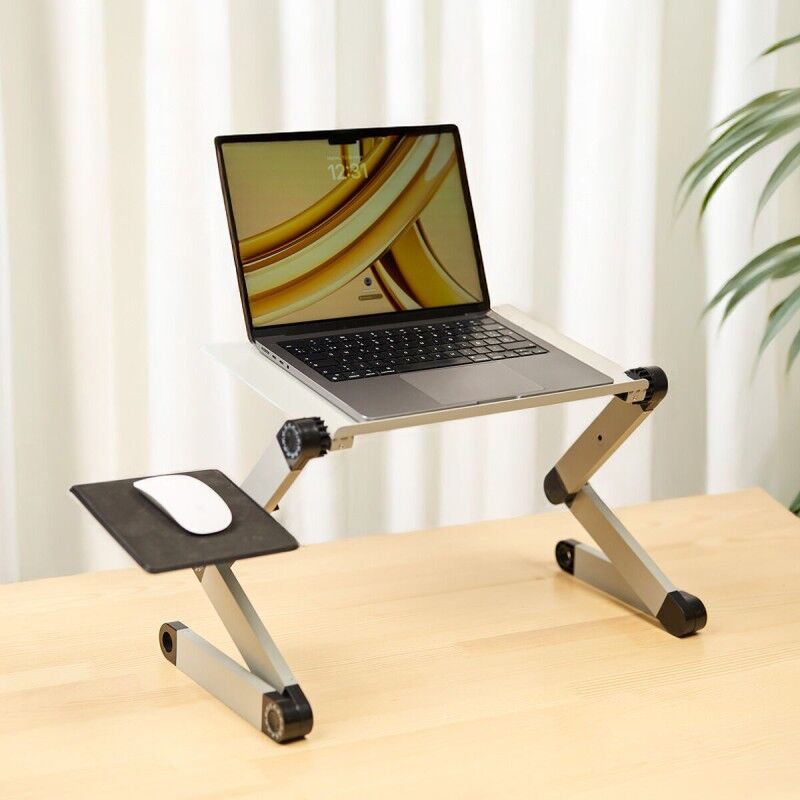 Tavolo Regolabile Multiposizione per PC Portatile Omnible InnovaGoods