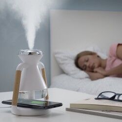 Umidificatore Diffusore per Ambienti e Caricabatterie Wireless 3 in 1 Misvolt InnovaGoods 2