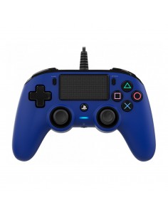 Controller per Play Station 4 Nacon Wired Compact Controller Blu - 1