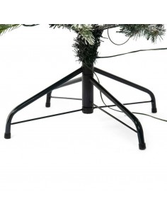 Albero di Natale DKD Home Decor Metallo PVC Natale LED Nevoso (115 x 115 x 150 cm) - 1 2