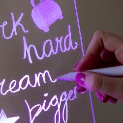 Lavagna a LED per Appunti e Messaggi LED Lemo InnovaGoods 2
