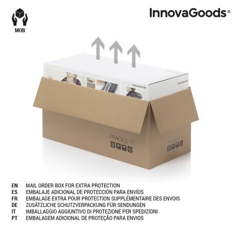 Scrivania Portatile con Vassoio Portaoggetti Larage InnovaGoods