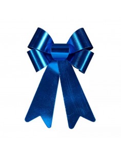 Fiocco Decorazione Natalizia Krist+ Decorazione Natalizia Azzurro PVC (22x38 cm) - 1