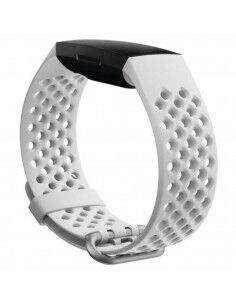 Cinghia Fitbit CHARGE 4 FB168SBWTS Bianco Silicone - 1 2
