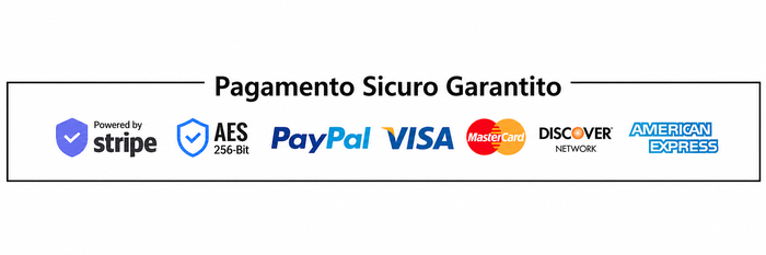 Logo dei pagamenti del prodotto